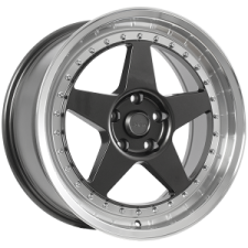 720 Form FF15 (Gunmetal - Machined Lip) Wheels