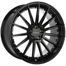 720Form RF3-V (Gloss Black - Chrome Inserts) Wheels