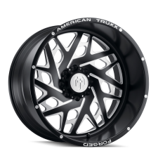 AMERICAN TRUXX FORGED ARIES (MATTE BLACK/MILLED) Wheels