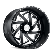 AMERICAN TRUXX FORGED KRONOS (MATTE BLACK/MILLED) Wheels