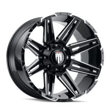 AMERICAN TRUXX BOOM (BLACK/MILLED) Wheels