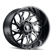 AMERICAN TRUXX DESTINY (BLACK/MILLED) Wheels