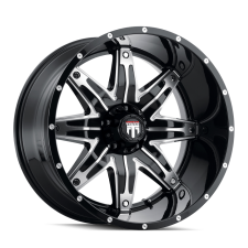 AMERICAN TRUXX LONESTAR (BLACK/MACHINED) Wheels