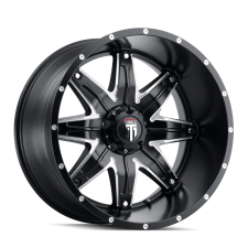 AMERICAN TRUXX LONESTAR (BLACK/MILLED) Wheels