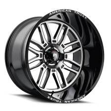 AMERICAN TRUXX RESTLESS (BLACK MACHINED) Wheels