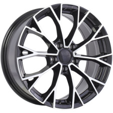 ART replica REPLICA 382 (Gloss Black - Machined Face) Wheels
