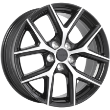 ART replica REPLICA 383 (Gloss Black - Machined Face) Wheels