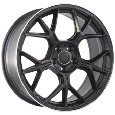 ART replica REPLICA 395 (Satin Black - Machined Lip) Wheels