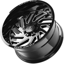 AXE Wheels ZEUS (Gloss Black - Milled Edge) Wheels