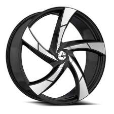 AZARA AZA-524 (Gloss Black Machined) Wheels