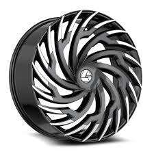 AZARA AZA-536 (Gloss Black Machined) Wheels