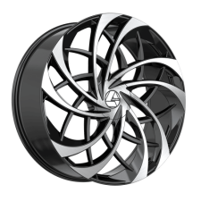 AZARA AZA-540BM (Gloss Black Machined) Wheels