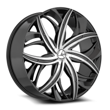AZARA AZA-541 (Gloss Black Machined) Wheels