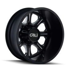 CALI OFF-ROAD BRUTAL (REAR BLACK/MILLED SPOKES) Wheels
