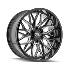 CALI OFF-ROAD CRUSHER (BLACK, BLACK MILLED) Wheels