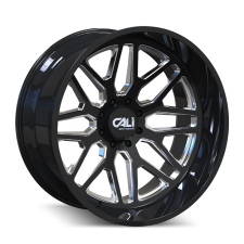 CALI OFF-ROAD INVADER (GLOSS BLACK/MILLED SPOKES) Wheels