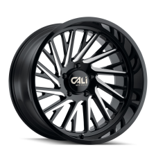 CALI OFF-ROAD PURGE (BLACK, GLOSS BLACK MILLED) Wheels