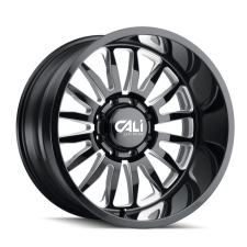 CALI OFF-ROAD SUMMIT (BLACK, GLOSS BLACK/MILLED SPOKES) Wheels
