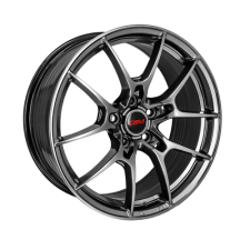 DIM WC001 HYBER BLACK / GREY SILVER LIP (Grey Silver Lip) Wheels