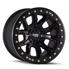DIRTY LIFE DT-1 (MATTE BLACK W/SIMULATED RING) Wheels