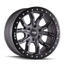 DIRTY LIFE DT-1 (MATTE GUNMETAL W/SIMULATED RING) Wheels