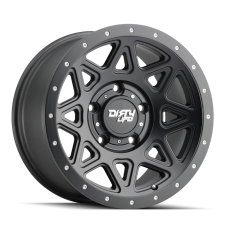 DIRTY LIFE THEORY (MATTE BLACK W/SIMULATED RING) Wheels