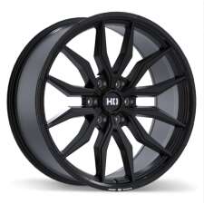 Fast HD Grit (Satin Black with Milling) Wheels