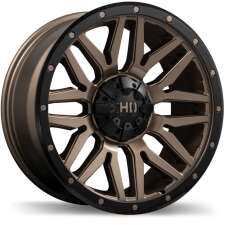 Fast HD Menace (Satin Bronze with Black Trim) Wheels