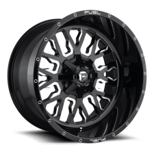 FUEL OFF-ROAD D611 STROKE (GLOSS BLACK MILLED) Wheels