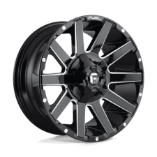 Fuel D615 (GLOSS BLACK MILLED) Wheels