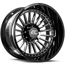 GT OFFROAD STRIKE (Gloss Black Milled) Wheels
