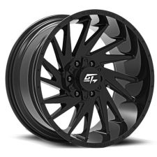 GT OFFROAD Tomahawk Gloss Black (Gloss Black) Wheels