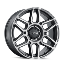 ION 146 (MATTE BLACK W/MACHINED DART TINT) Wheels