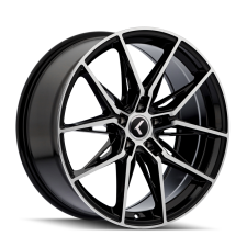 KRAZE EVOLVE (BLACK W/MACHINED FACE) Wheels