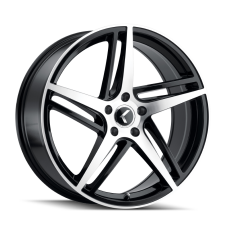 KRAZE MILANO (BLACK/MACHINED) Wheels