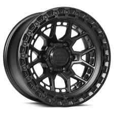 Lock Off-Road Commando (Matte Black W Matte Black Ring) Wheels