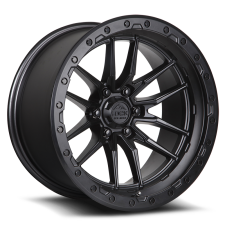 Lock Off-Road Krawler (Matte Black W Matte Black Ring) Wheels
