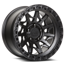 Lock Off-Road Lunatic (Matte Black W Matte Black Ring) Wheels