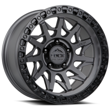 Lock Off-Road Lunatic (Matte Grey W Matte Black Ring) Wheels