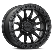 Lock Off-Road Trail (Matte Black W Matte Black Ring) Wheels