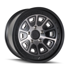 MAYHEM FLAT IRON (MATTE BLACK W/DARK TINT) Wheels