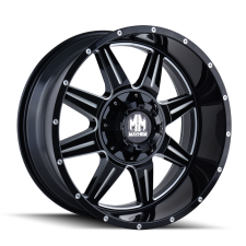 MAYHEM MONSTIR (BLACK W/MILLED SPOKES) Wheels