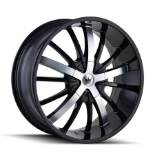 MAZZI ESSENCE (BLACK/MACHINED) Wheels