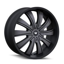 MAZZI ROLLA (MATTE BLACK W/DARK TINT) Wheels
