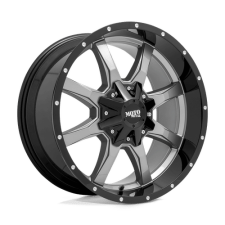 Moto Metal MO970 (GLOSS GRAY CENTER GLOSS BLACK LIP) Wheels