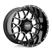 Moto Metal MO986 SIEGE (GLOSS BLACK MACHINED) Wheels