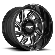 Moto Metal MO997 HURRICANE (GLOSS BLACK MILLED - LEFT DIRECTIONAL) Wheels