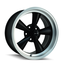 RIDLER 675 (MATTE BLACK/MACHINED LIP) Wheels