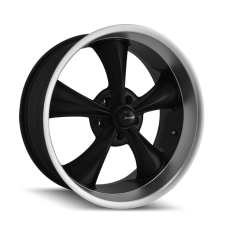 RIDLER 695 (MATTE BLACK/MACHINED LIP) Wheels