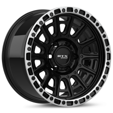 RTX Striker (Black Machined, Gloss Black Milled with Machined Lip) Wheels